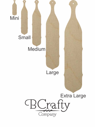 Blank Wooden Greek Paddles Style 02 – BCrafty Company